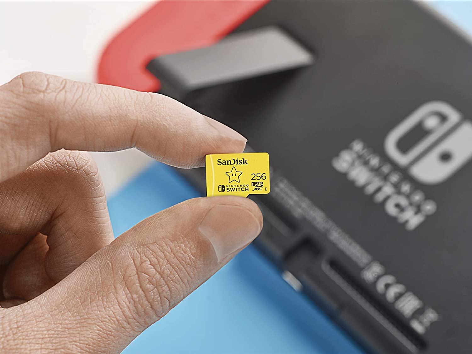 Aprés Zelda et Mario découvrez la carte mémoire micro SDXC 512 Go