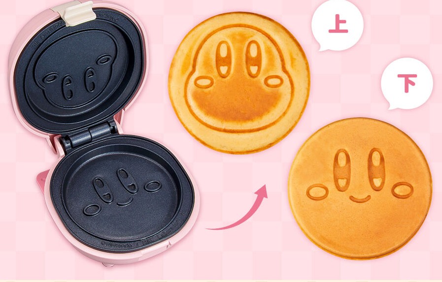 Découvrez cet adorable mini grill à pancake Kirby pour voir la vie