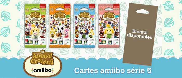 Animal Crossing : New Horizons : les nouvelles cartes amiibo Animal Crossing  Série 5 arrivent bientôt - Nintendo Switch - Nintendo-Master