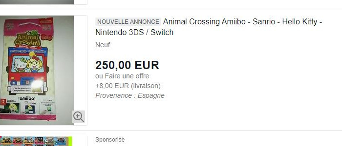 Animal crossing paquet de 6 - Cartes à Collectionner