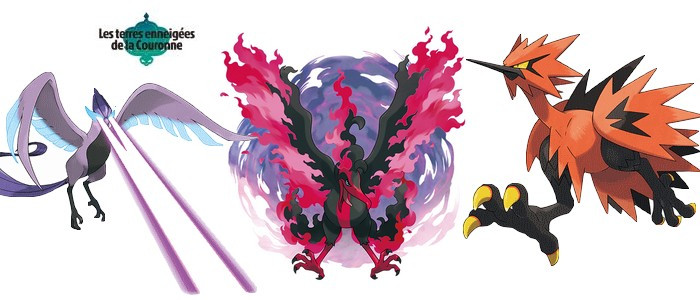 Artikodin, Électhor et Sulfura de Galar dévoilés dans le DLC 2 des derniers  Pokémon - Nintendo Switch - Nintendo-Master