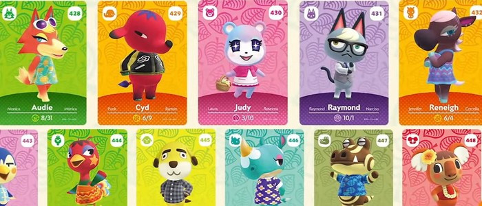 Raymond, Monica, Laura, Bouloche Découvrez les 48 nouvelles cartes  amiibo Animal Crossing série 5 - Nintendo Switch - Nintendo-Master