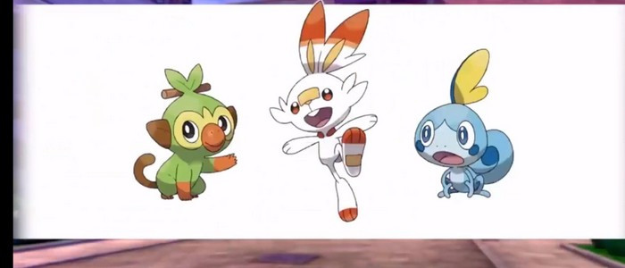 Découverte Des Trois Pokémon De Départ De Pokémon Epée