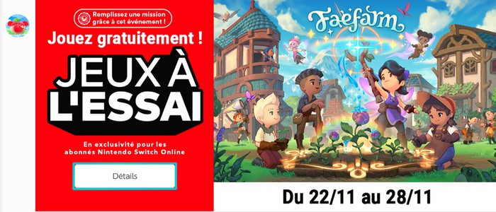 Fae Farm : le jeu enchanteur de Phoenix Labs jouable gratuitement sur  Nintendo Switch - Nintendo Switch - Nintendo-Master