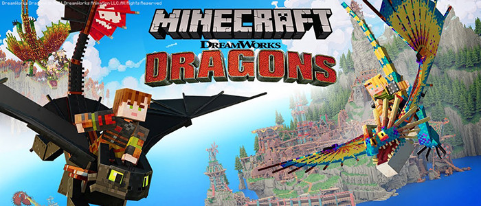 Minecraft - le DLC du film Dragons de Dreamworks enfin disponible