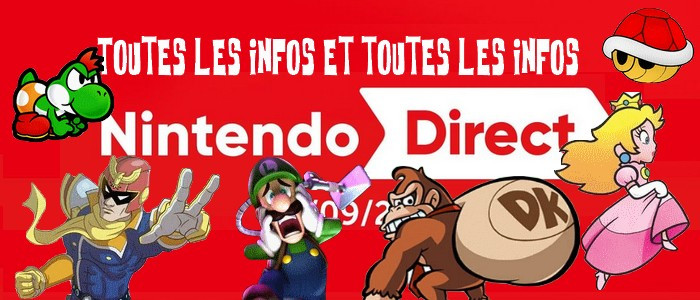 Nintendo Direct 14.09.2023 : toutes les infos et toutes les