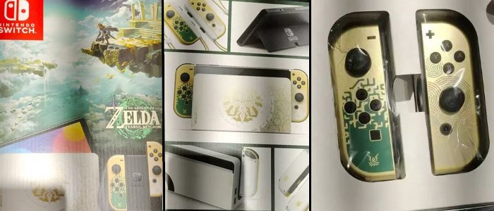 The Legend of Zelda: Tears of the Kingdom : des images d'une édition  spéciale Zelda de la Nintendo Switch - Modèle OLED fuitent sur le net  #NintendoSwitch - Rumeur - Nintendo-Master