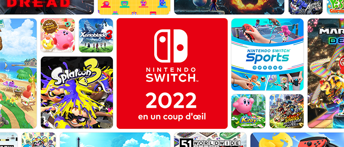 Les grosses sorties Switch de la fin d'année 2022