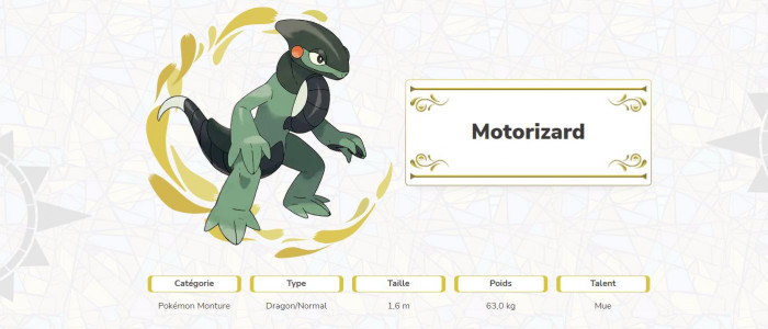 Pokémon Écarlate et Pokémon Violet présentent le nouveau Pokémon Motorizard  - Nintendo Switch - Nintendo-Master