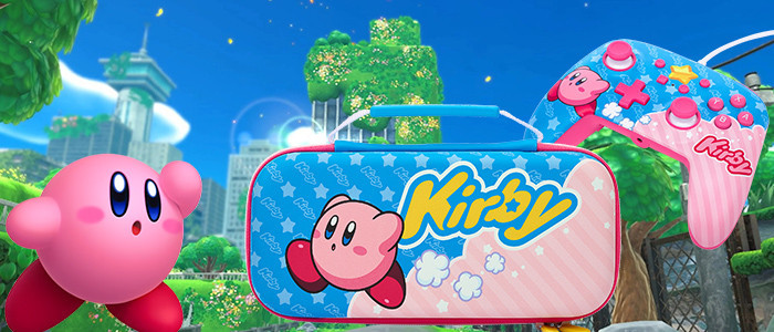 Manette filaire pour Nintendo Switch - Kirby