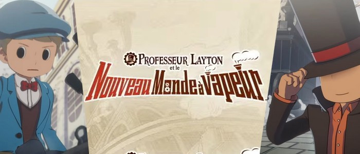 Le nouveau Professeur Layton se dévoile aux côtés d'autres