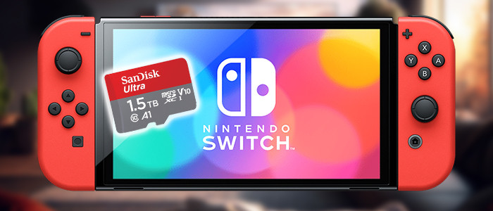 Les cartes microSD compatibles avec la Nintendo Switch