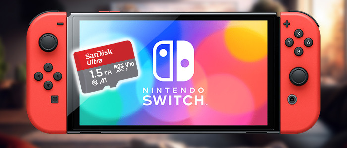 Nouvelle Carte Mémoire SanDisk pour Nintendo Switch Carte