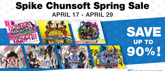 Promotions de printemps de Spike Chunsoft sur la boutique Nintendo Switch