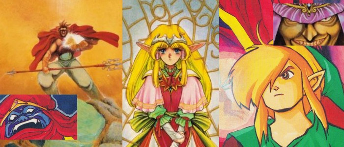 ALttP] Full scans (never online before!) of a 1992 Zelda: LttP novel by  Katsuyuki Ozaki for the Futabasha Fantasy Novel Series. The art in this one  is pretty wild & you're the