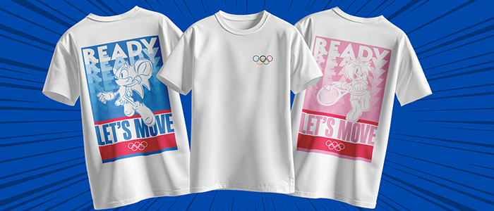 Lancement d'une collection textile pour Sonic