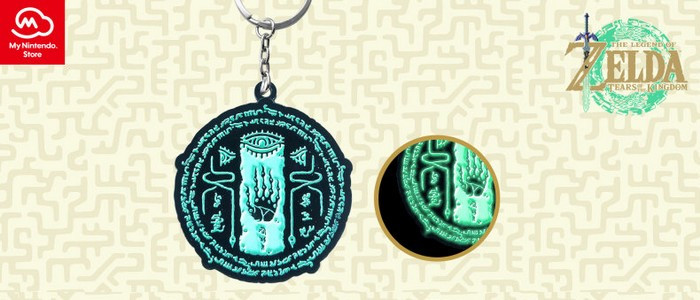 Zelda Tears of The Kingdom : un porte-clés phosphorescent exclusif