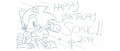 Image Anniversaire : Sonic a 28 ans