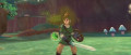 Image Attention, Link peut recevoir une crotte sur la tête dans Zelda Skyward Sword HD
