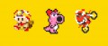 Image Birdo, ExciteBike et Captain Toad en costumes dans Super Mario Maker