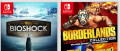 Image Borderlands, Bioshock et X-Com 2 : les versions physiques  nécessiteront un téléchargement imposant sur Nintendo Switch