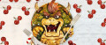 Image Bowser se mange une belle tarte