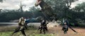 Image Combat d'un dragon dans Monster Hunter 3