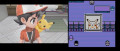 Image Comparaison scènes et graphismes entre Pokémon Jaune et Pokémon Let's Go Pikachu