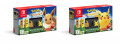 Image Des Nintendo Switch en édition limitée aux couleurs de Pokémon Let's Go Pikachu / Evoli