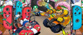Image Fan-Art : les Joy-Con "driftent" dans Mario Kart