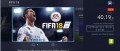 Image FIFA 18 en promotion pour Noêl sur l'eShop de la Switch