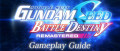 Image MOBILE SUIT GUNDAM SEED BATTLE DESTINY REMASTERED bande-annonce gameplay Nintendo Switch