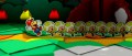 Image Paper Mario : Color Splash :  Toad Jaune en action