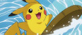 Image Pikachu (re)fait du surf dans Pokémon Let's Go Pikachu 