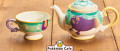Image Pokémon Cafe : découvrez la tasse Théffroi et la théière Polthégeist disponibles en vente au Japon