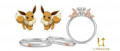 Image Pokémon : des bagues de fiançailles Evoli sous licence officielle  dévoilées au Japon