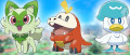 Image Pokémon Ecarlate et Violet - Découvrez les premières informations sur les starters Poussacha, Chochodile et Coiffeton