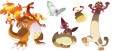 Image Pokémon Epée & Bouclier : découvrez les formes GIGAMAX de Pikachu, Evoli, Papilusion, Dracaufeu et Miaouss