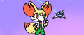 Image Feunnec transformé en Fox McCloud de StarFox par le directeur artistique des derniers Pokémon