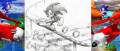 Image SEGA dévoile des concept-arts inédits des premiers jeux 3D SONIC