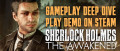 Image Sherlock Holmes The Awakened dévoile un nouveau trailer ainsi qu'une démo sur Steam