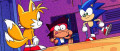 Image Sonic et Tails invités spéciaux d'un épisode de OK K.O.! sur Cartoon Network