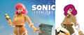 Image SONIC Frontiers : un étrange personnage aux cheveux roses enflamme les fans de Sonic