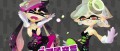 Image Splatoon : Ayo et Oly font la promo du dernier Splatfest