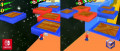 Image Super Mario 3D All-Stars : des "cubes de débogage" visibles par erreur dans Super Mario Sunshine
