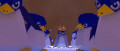 Image Super Mario Bros. Le Film : l'affrontement Bowser contre le Roi Pingouin recréé dans Super Mario 64