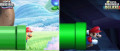 Image Super Mario Bros. Wonder : comparaison avec New Super Mario Bros. U Deluxe