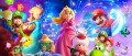 Image Harmonie, Peach, Mario et cie s'affichent pour la promo de SUPER MARIO GALAXY, Le Film 