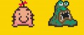 Image Super Mario Maker : Mr. Saturn et Master Belch sont là