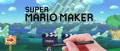 Image Super Mario Maker : un coup d'oeil sur l'écran titre